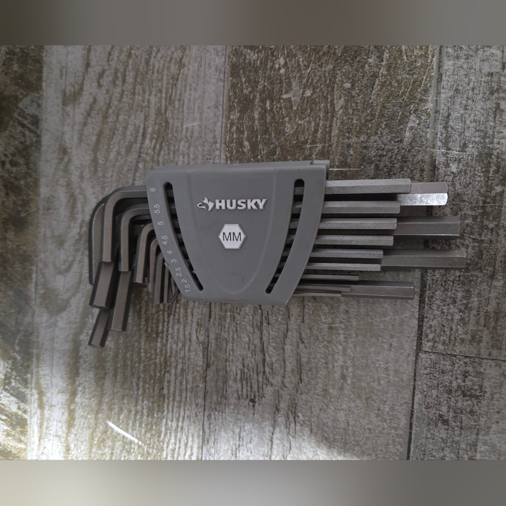 Husky Metric Long Arm Hex Key Set (13-Piece) 843 937